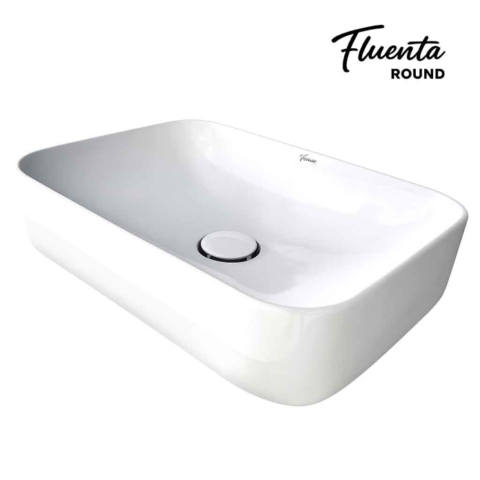 Slika Lavabo Fluenta Round nadgradni 615x360 mm